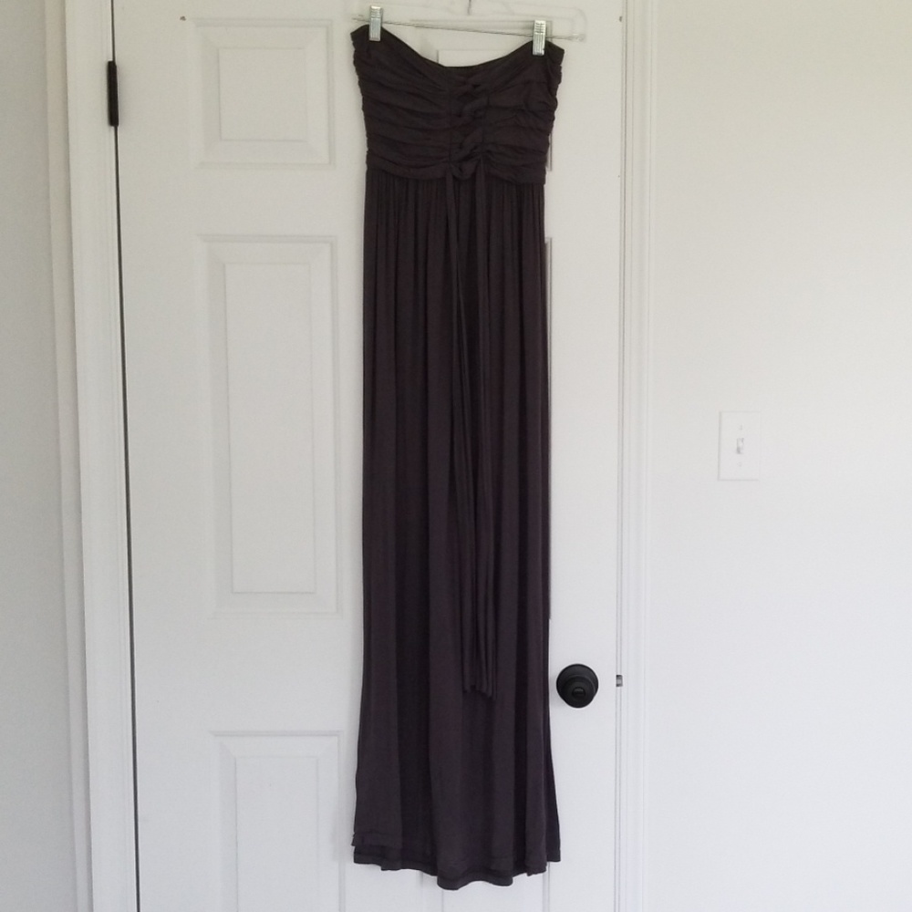 Gray Cotton Dress